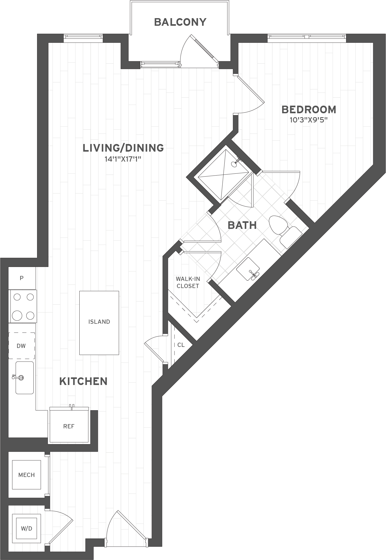 Floor Plan Image of Apartment Apt 05-0260